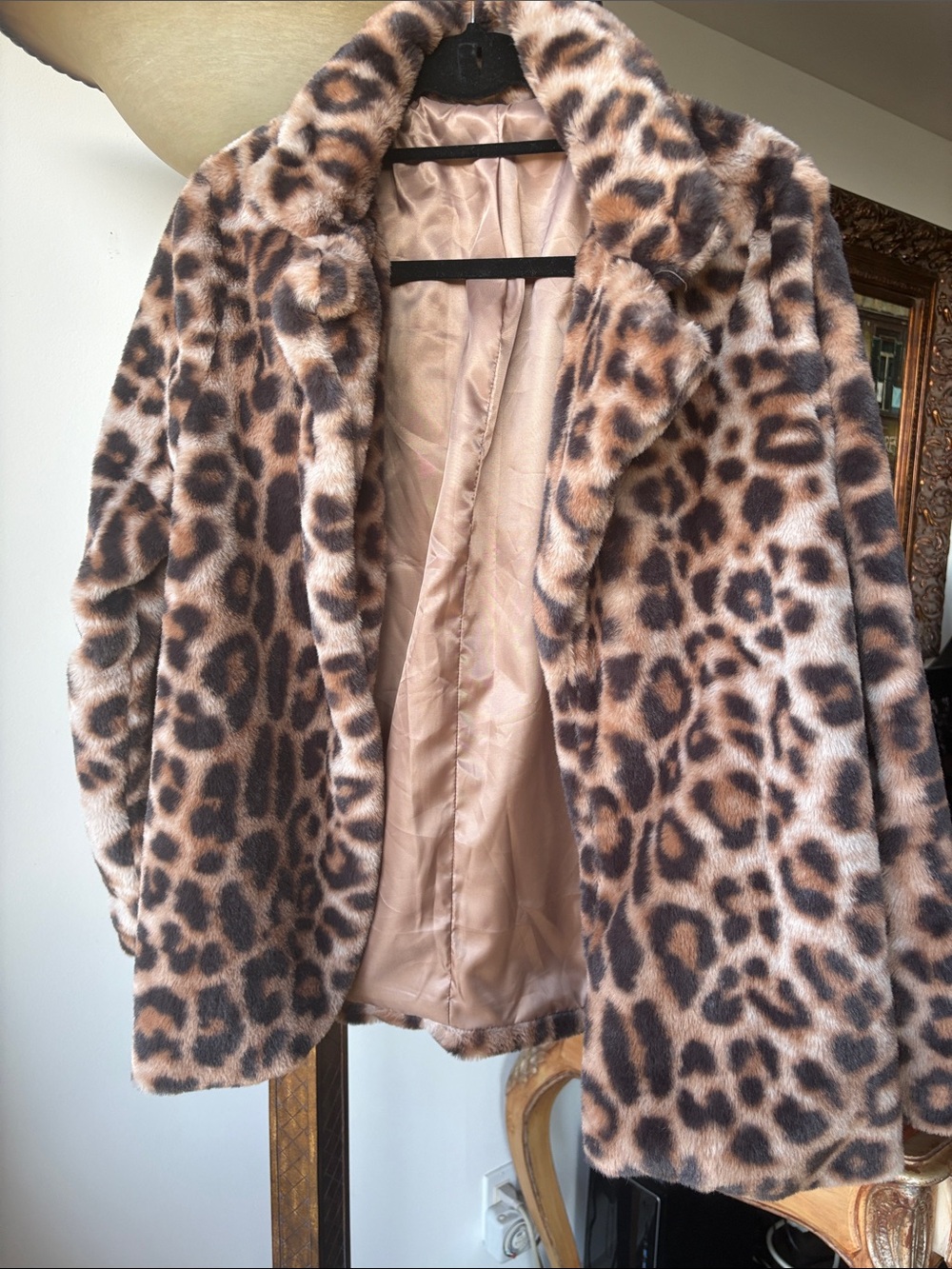 Leopard soft jacket